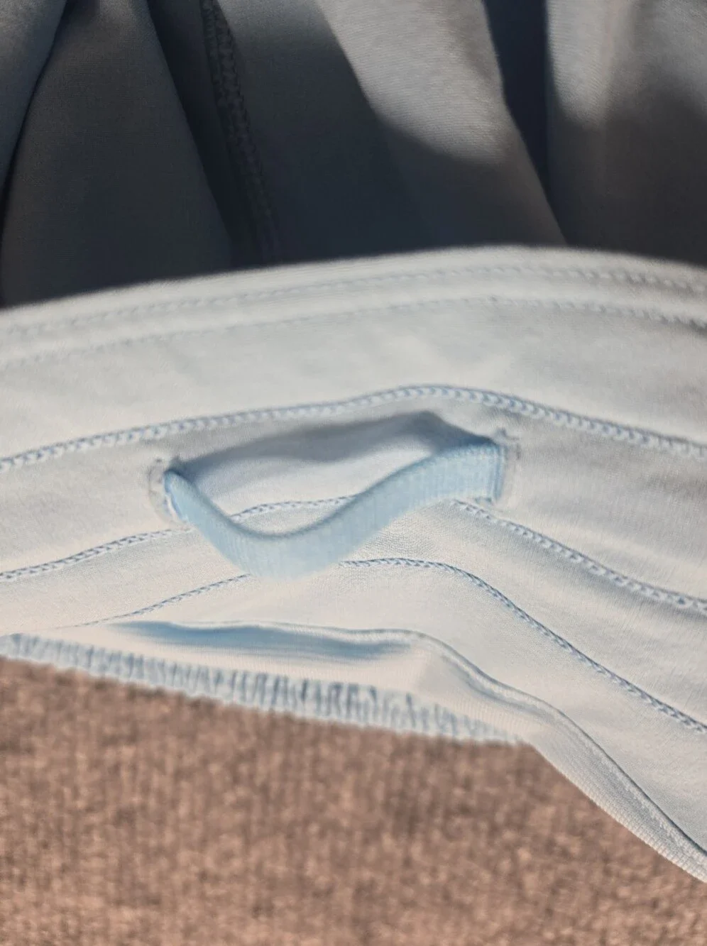 Lululemon Light Blue High-Rise Athletic Shorts Size 0